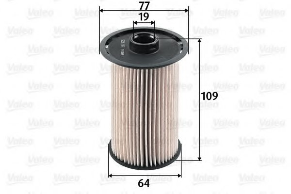 VALEO 587925 Fuel filter